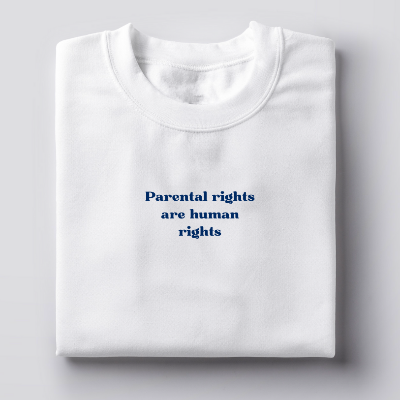 Parental rights are human rights crewneck